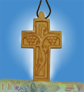 Engraved Wooden Cross 2