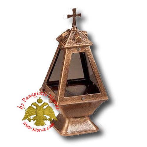 Pyramid Style With Square Base Cenotaph Oil Candle