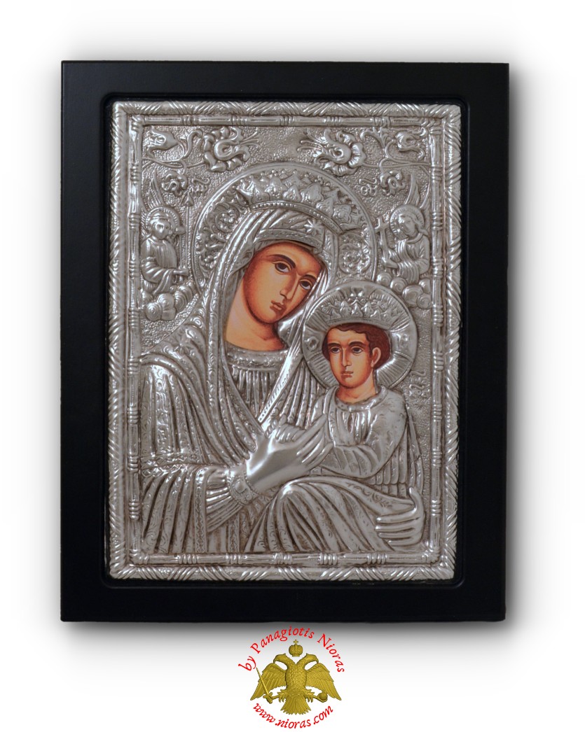 Theotokos Panagia Anaggenisis Aluminum Orthodox Icon
