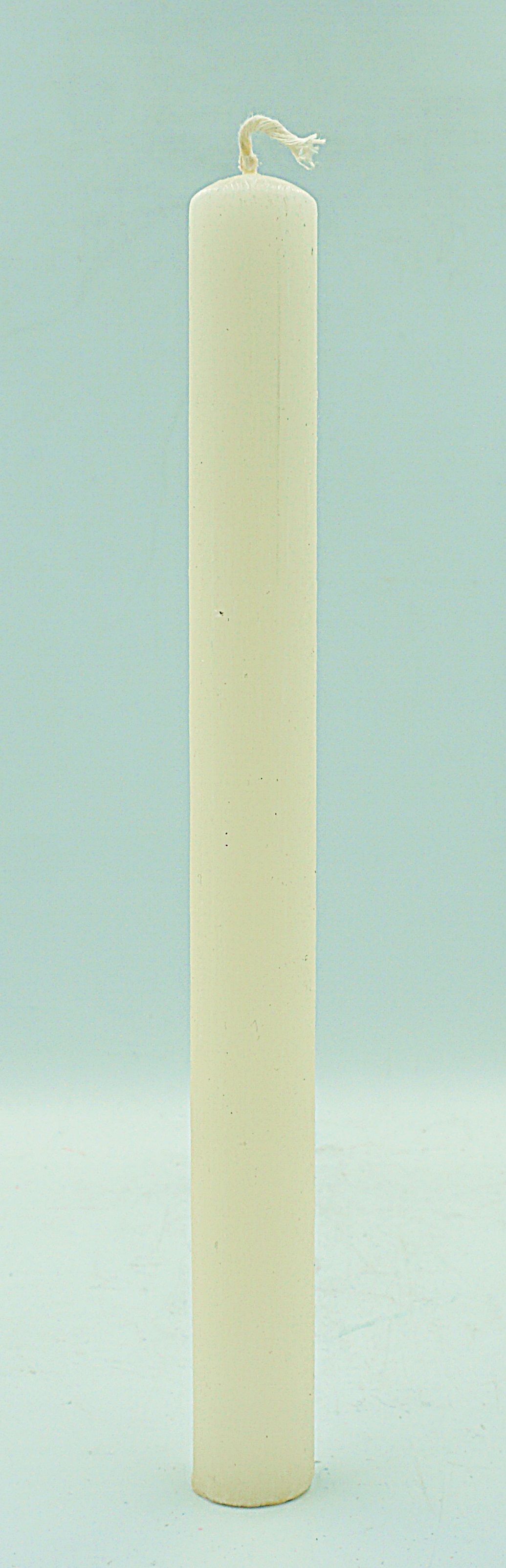 Αρωματική Πασχαλινή Λαμπάδα Κυλινδρικη Εκρου 25cm SET OF 2