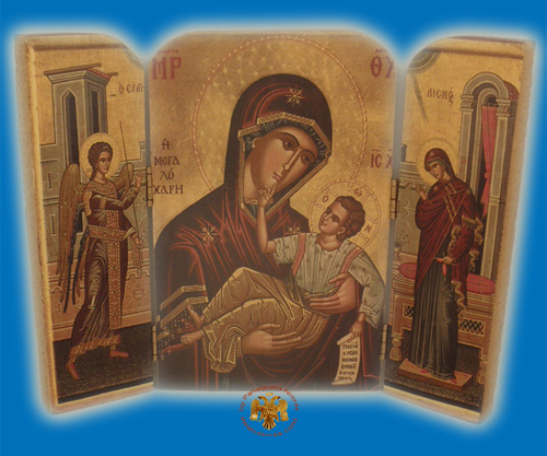 Icon Triptych 14cm x 20cm