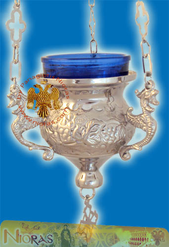 Orthodox Hanging Oil Candle Lace A