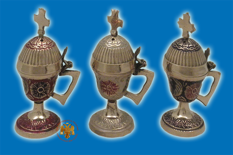 Orthodox Incense Burners 12cm Colorful