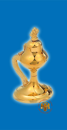 Orthodox Traditional Burner E Gold Plated