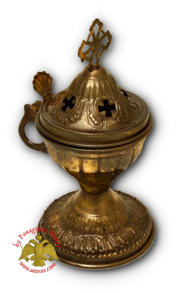 Orthodox Engraved Design A Incense Burner Antique