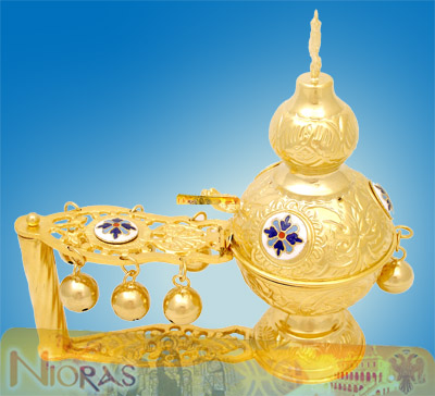 Katsio Ecclesiastical Cencer Russian Style A Gold PLated