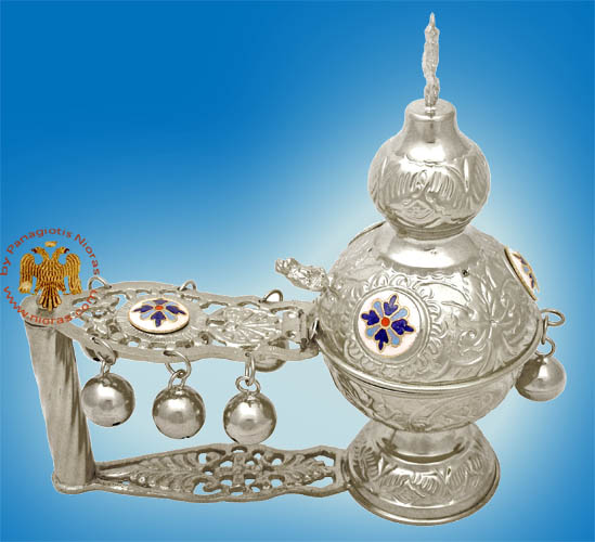 Katsio Ecclesiastical Cencer Russian Style A Silver Plated
