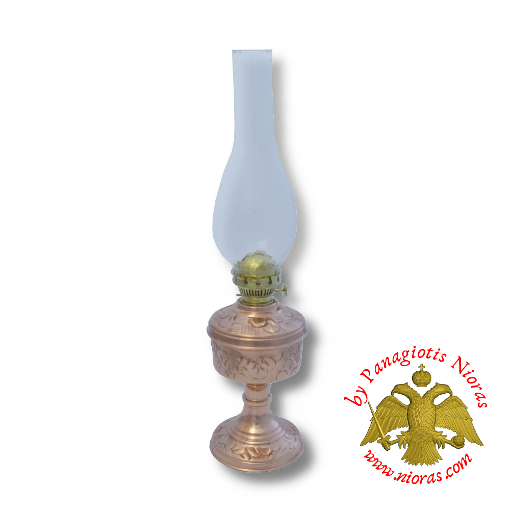 Coper Lamp for Parafinn or Kerosene Oil