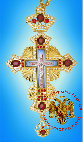 Orthodox Pectoral Cross Design No. 75