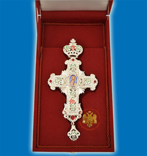 Orthodox Pectoral Cross Design No.90 Silver 925