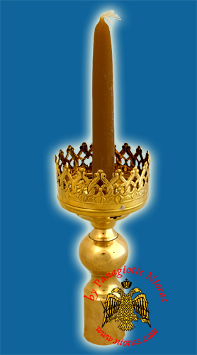Processional Candlestick Gold Plated