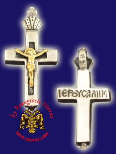 Neck Cross Silver 925 with Crist Cross_Fr82
