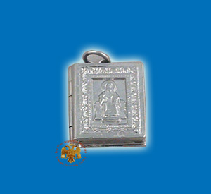 Small Gospel Pendant Design Saint Spyridon