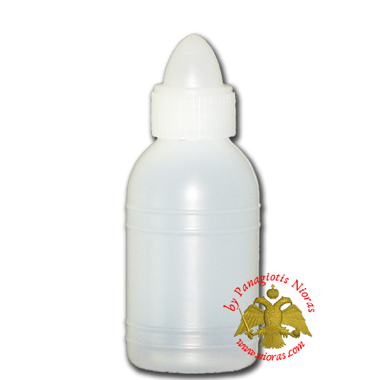Holy Water or Holy Oil Bottle Plastic 100ml SET of 10