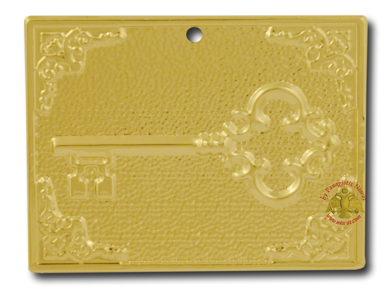 Orthodox Metal Tama House Key ExVoto  Gold Plated Milagros