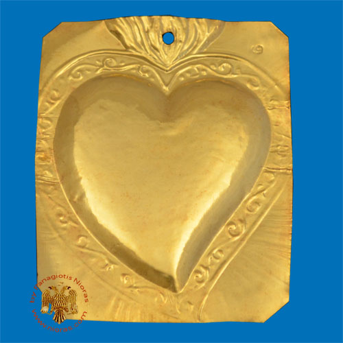 Tama Votive Gold Heart