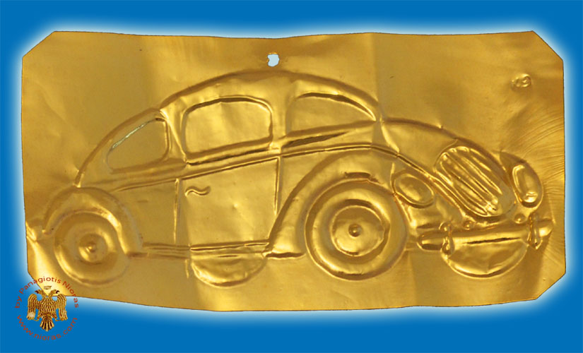 Tama Votive Gold Car