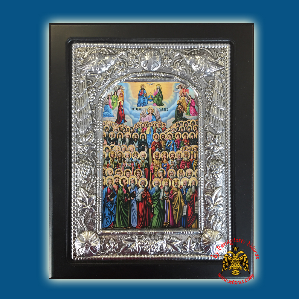 All Saints Silver Plated Icon