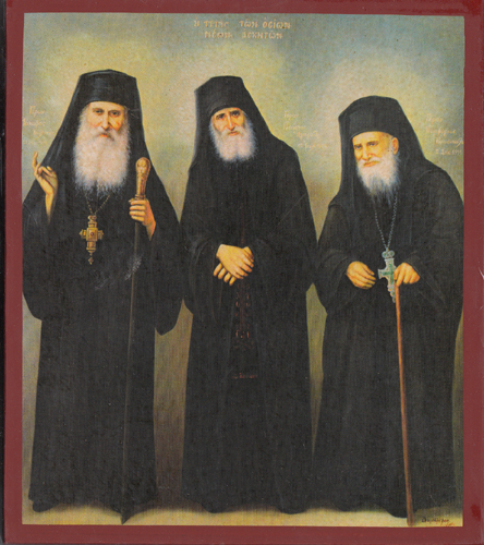 Monks New of the Century, Iakovos, Paisios, Porphyrios