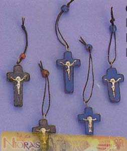 Small Crosses From Glass