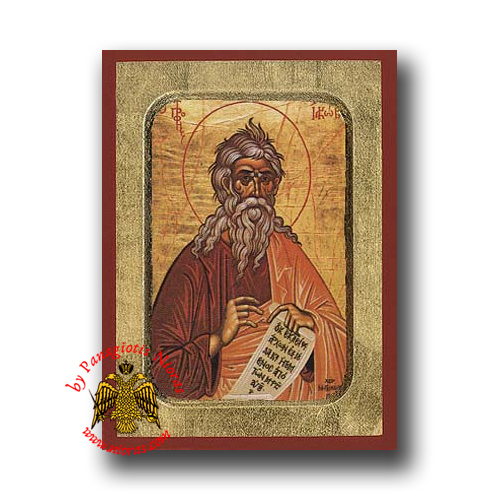 Jacob the Prophet Byzantine Wooden Icon