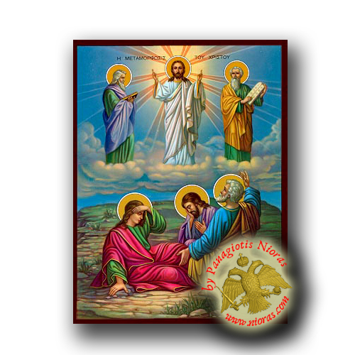 The Transfiguration - Neoclassical Wooden Icon