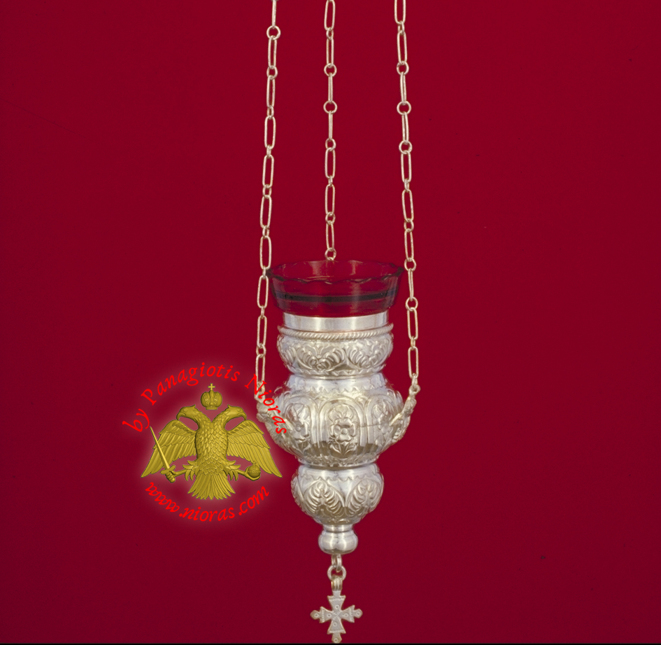 Kerkiraiko Style No.0 Silver Sterling Hanging Oil Candle Hand Made