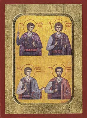 Four Holy Neomartyrs of Rethymne