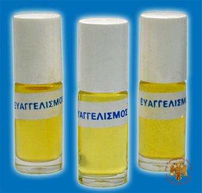 Evaggelismos (Perfumed Holy Oil)-3 Bottles of 20ml-
