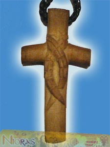 Engraved Wooden Cross 4