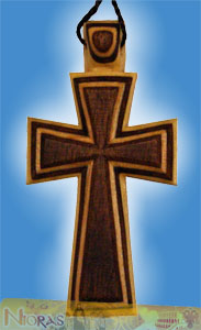 Wooden NeckWear Crosses, www.Nioras.com - Byzantine Orthodox Art ...