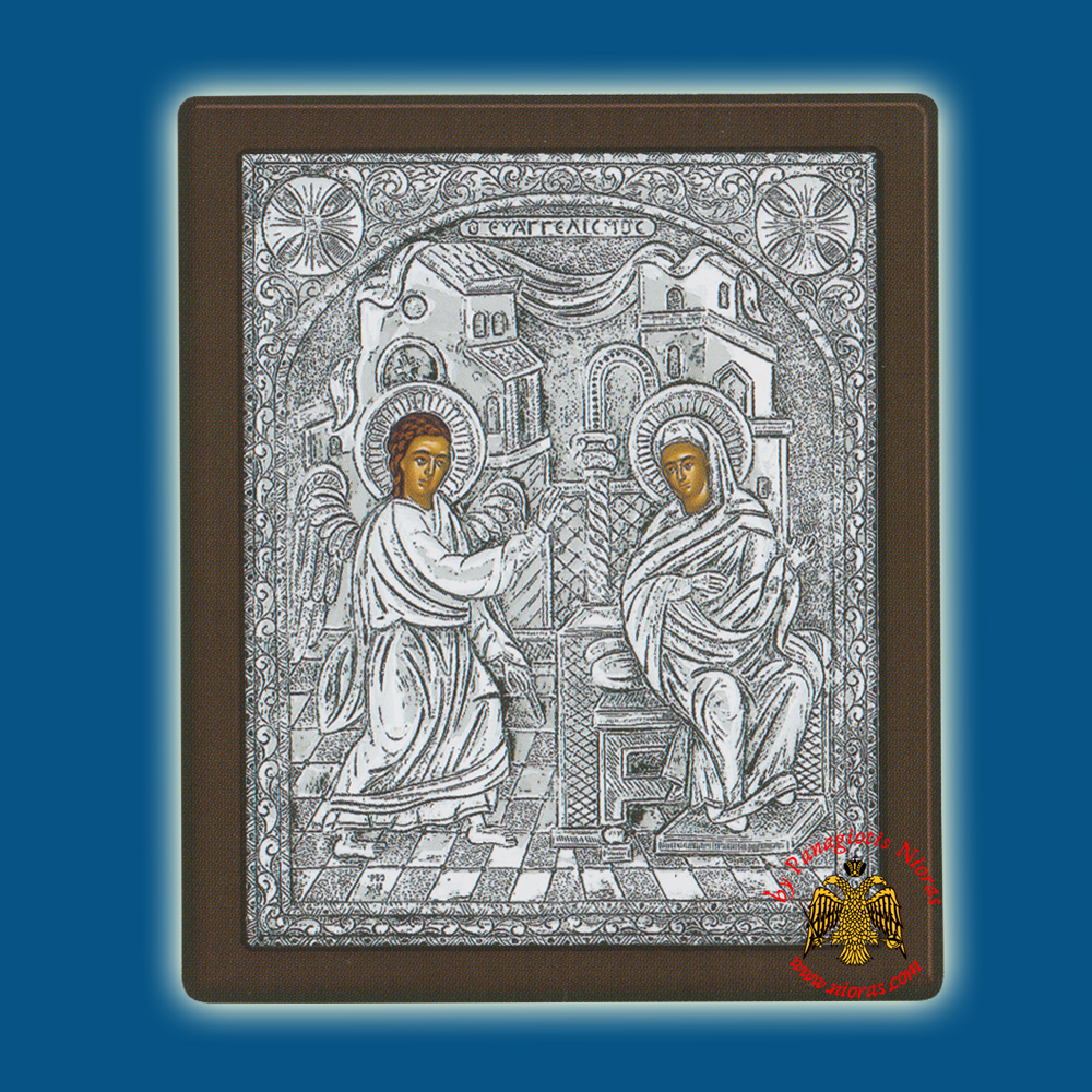 Announciation Silver Holy Icon