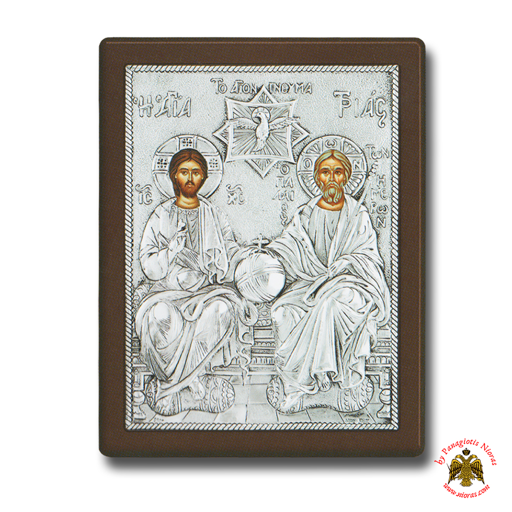 Holy Trinity Silver Holy Icon