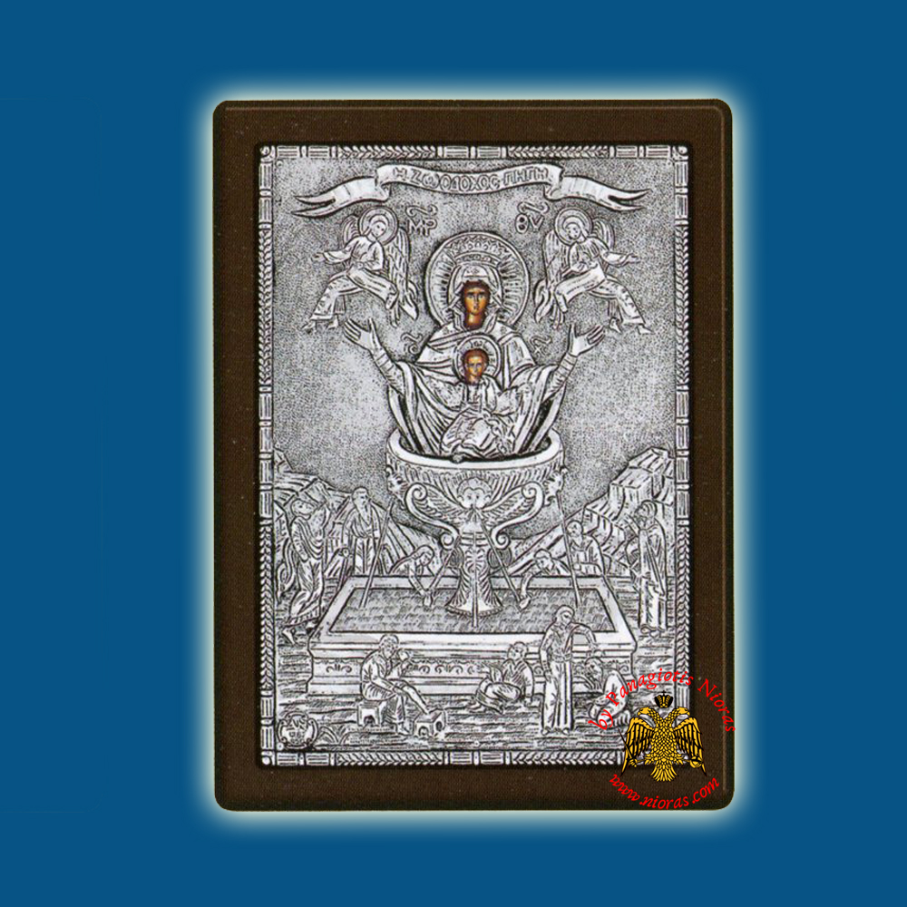 Life Giving Spring Silver Holy Icon