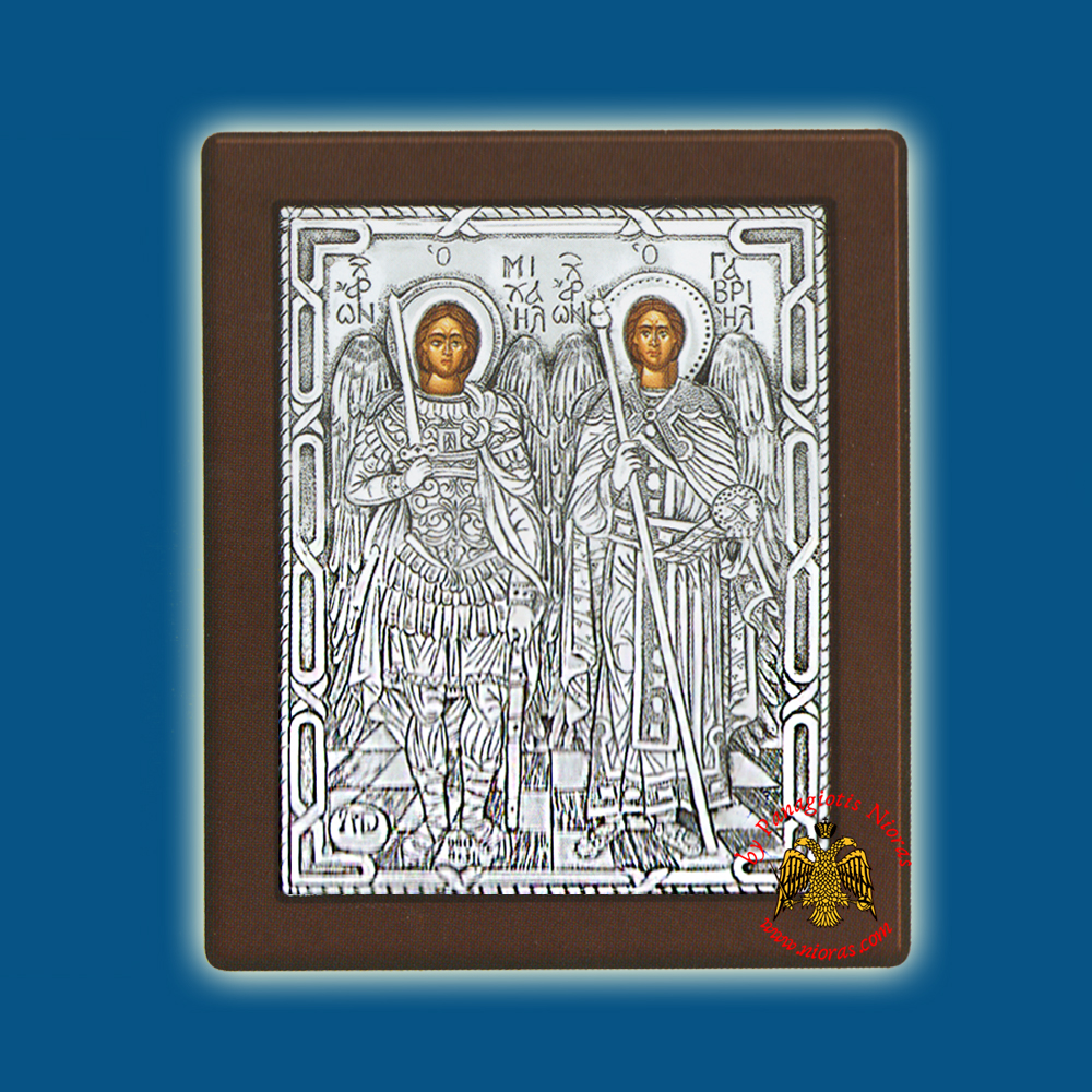 Saints Archangels Silver Holy Icon