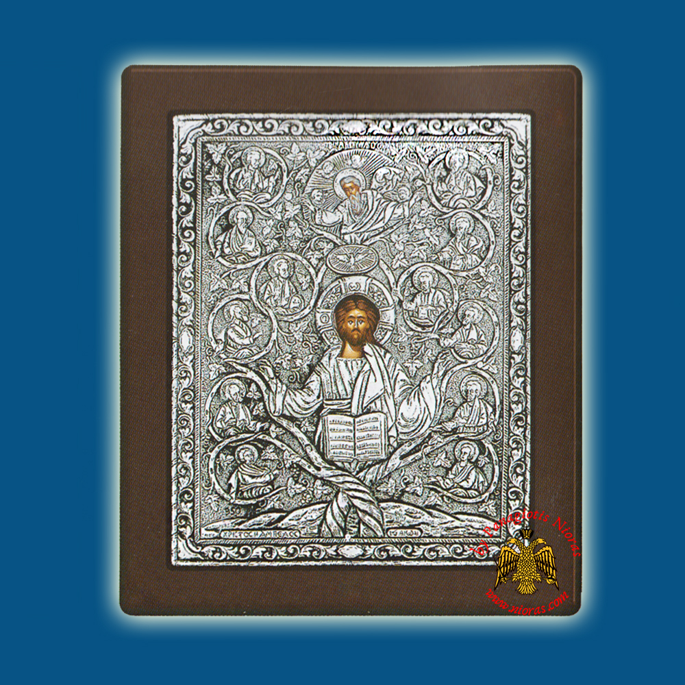 Ampelos Silver Holy Icon