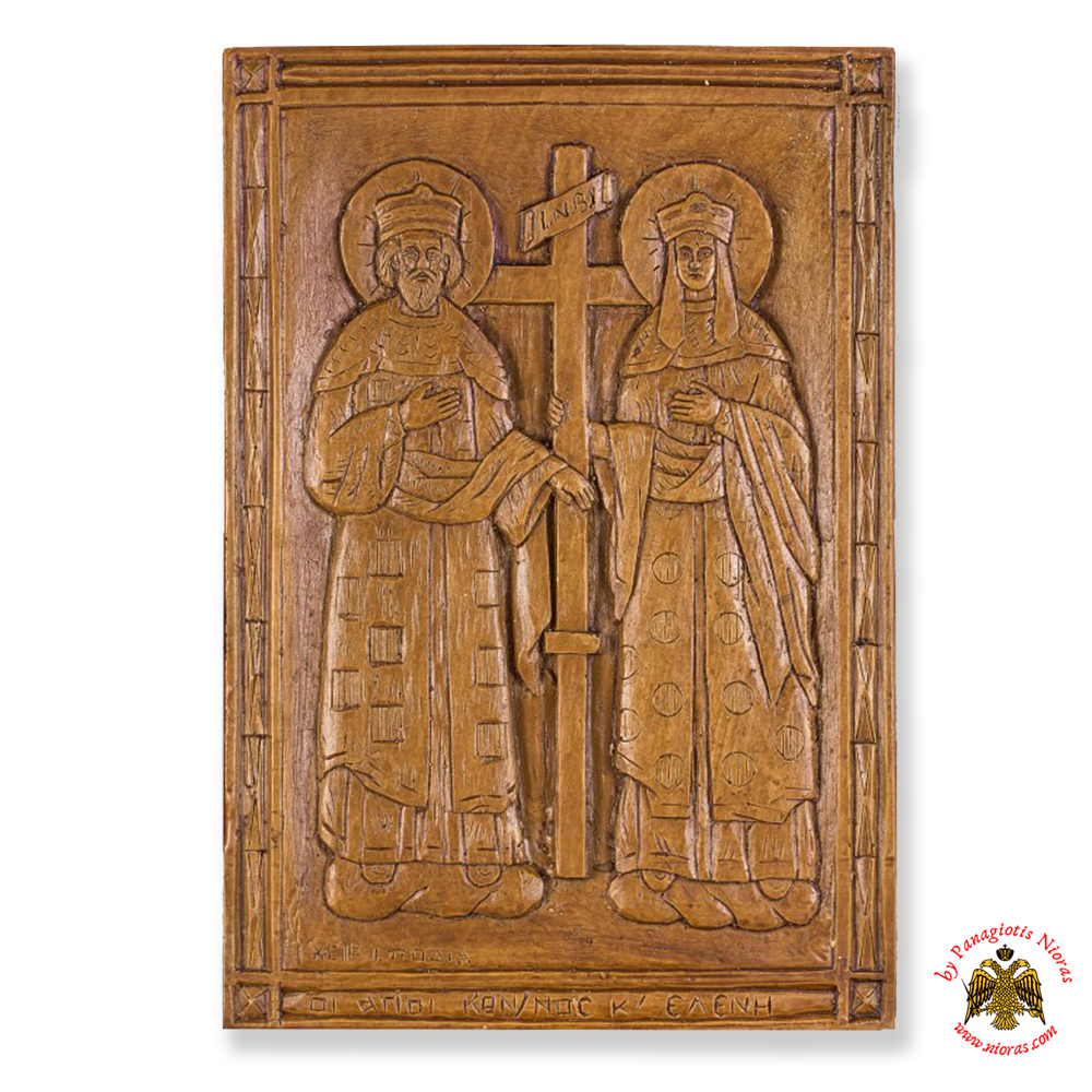 BeeWax Holy Icon Saints Konstantine & Saint Helen