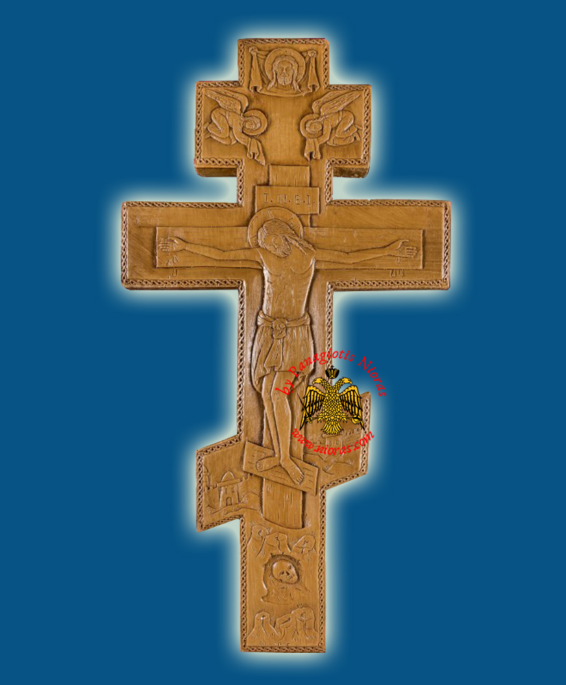 Russian Cross from BeeWax 20x37cm
