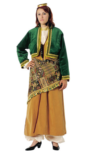 Pontos Female Type B Traditional Dance Costume