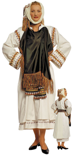 Xios Pyrgi Female Traditional Dance Costume