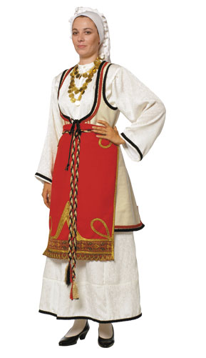 Sterea Hellas Female Traditional Dance Costume
