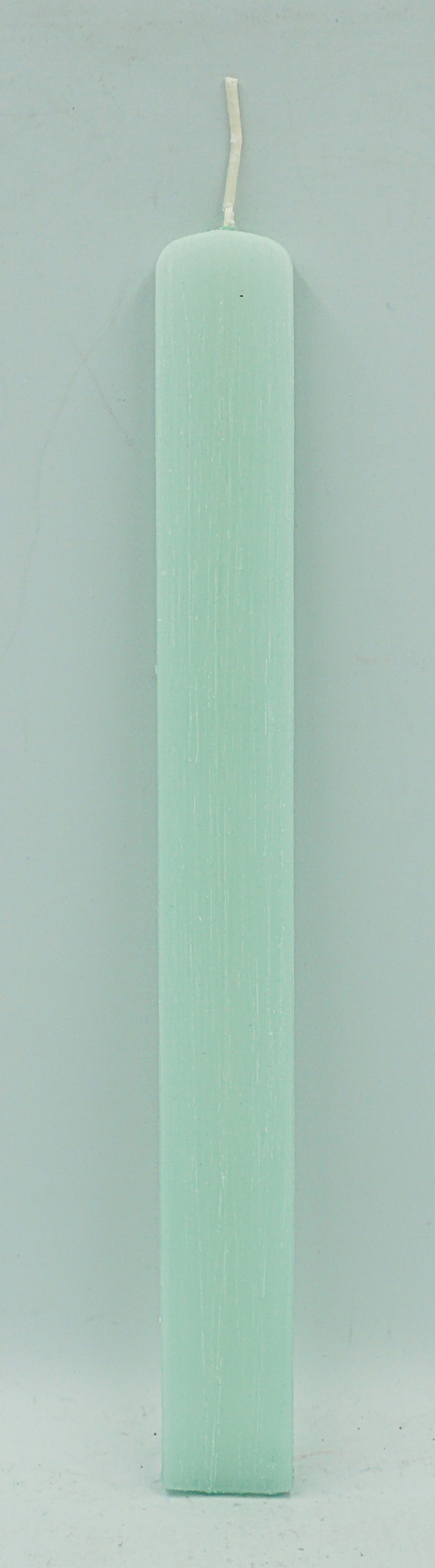 Scented Easter Candle Flat Mint 29cm SET OF 2