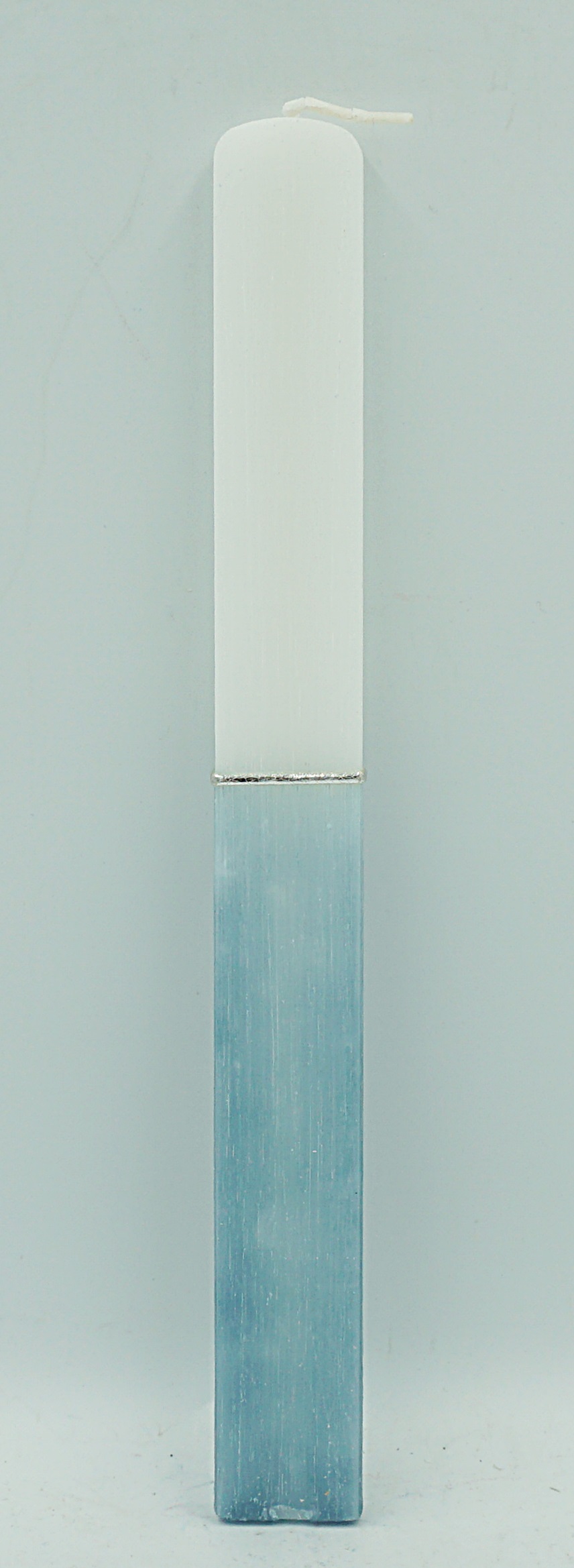 Αρωματική Πασχαλινή Λαμπάδα Πλακέ Μισή Σιελ 29cm SET OF 2