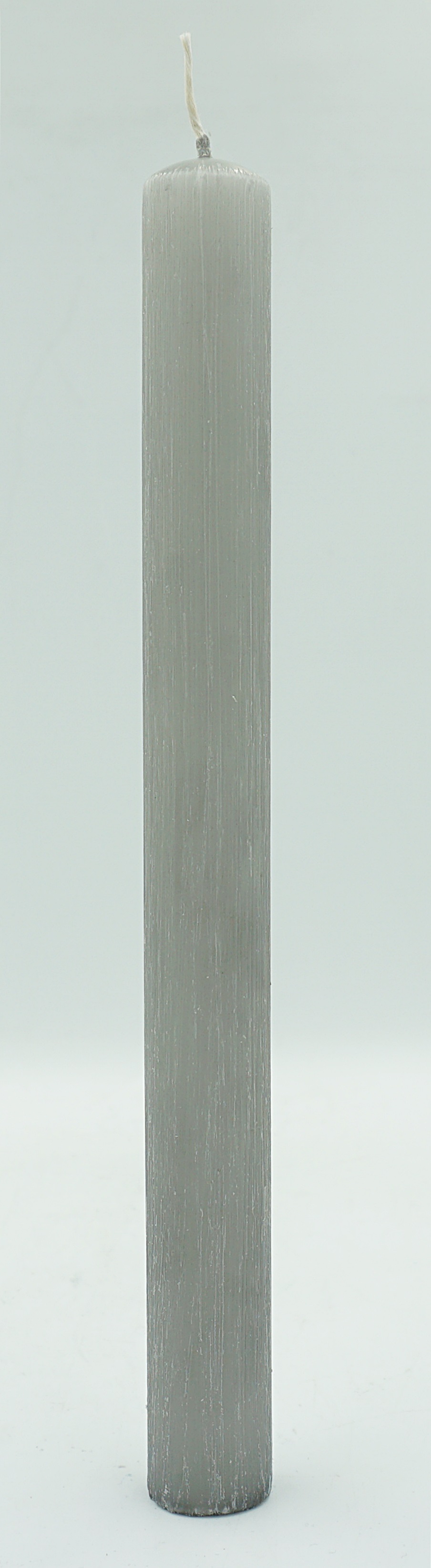 Scented Easter Candle Cylindrical Gray 25cm SET OF 2