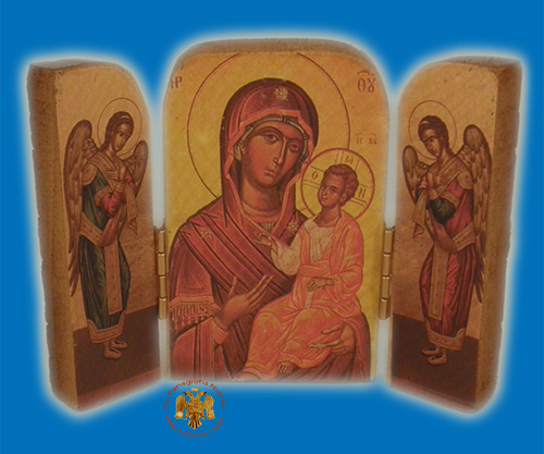Icon Triptych 10cm x 7cm