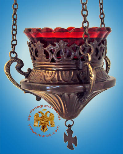Hanging Oil Candle Antique