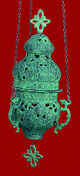 Gianiotino Style A Antique Hanging Oil Candle