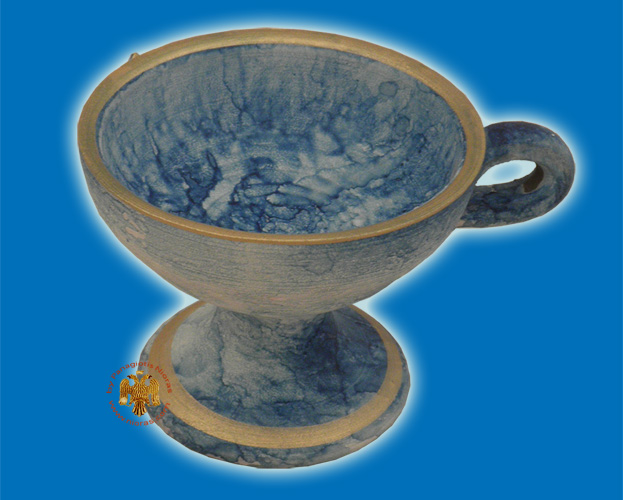 Orthodox Incense Burner Ceramic Blue