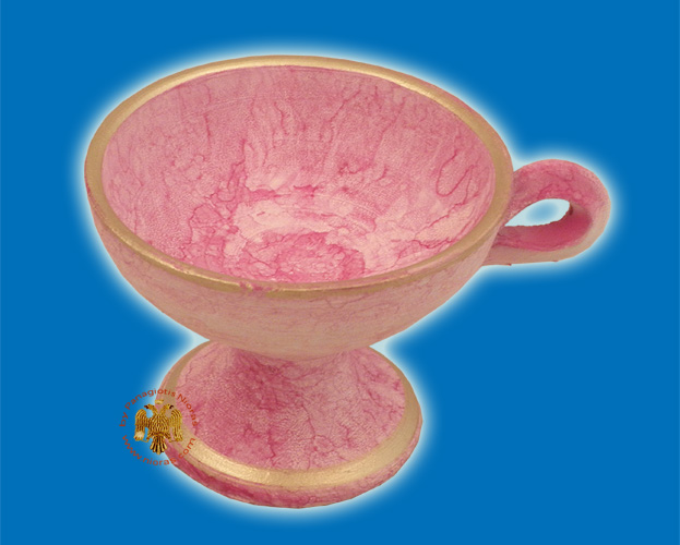 Orthodox Incense Burner Ceramic Pink