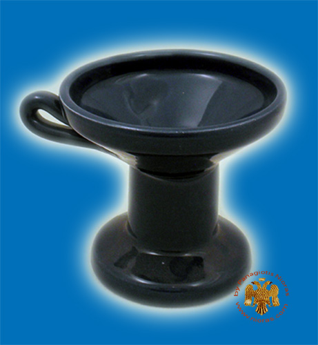 Orthodox Incense Burner Ceramic Dark Blue
